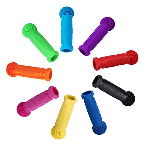Gladeer Kids Scooter Handle Grips Replacement Handlebars for 2/3/4 Wheels Child Kick Scooters Bike Rocking Car, 2-Pack (Black) - Image 3