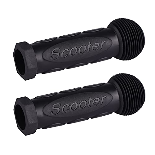 Gladeer Kids Scooter Handle Grips Replacement Handlebars for 2/3/4 Wheels Child Kick Scooters Bike Rocking Car, 2-Pack (Black) - Image 1