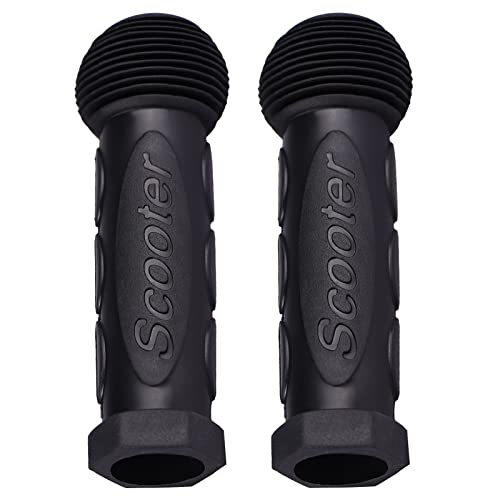 Gladeer Kids Scooter Handle Grips Replacement Handlebars for 2/3/4 Wheels Child Kick Scooters Bike Rocking Car, 2-Pack (Black) - Image 2