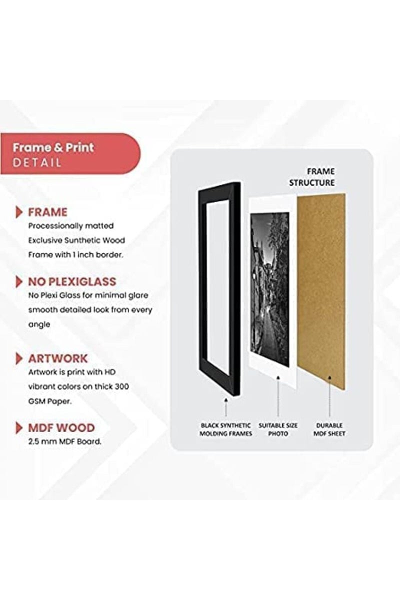 Relanta Motivational Wall Frames Set of 4 - Image 4