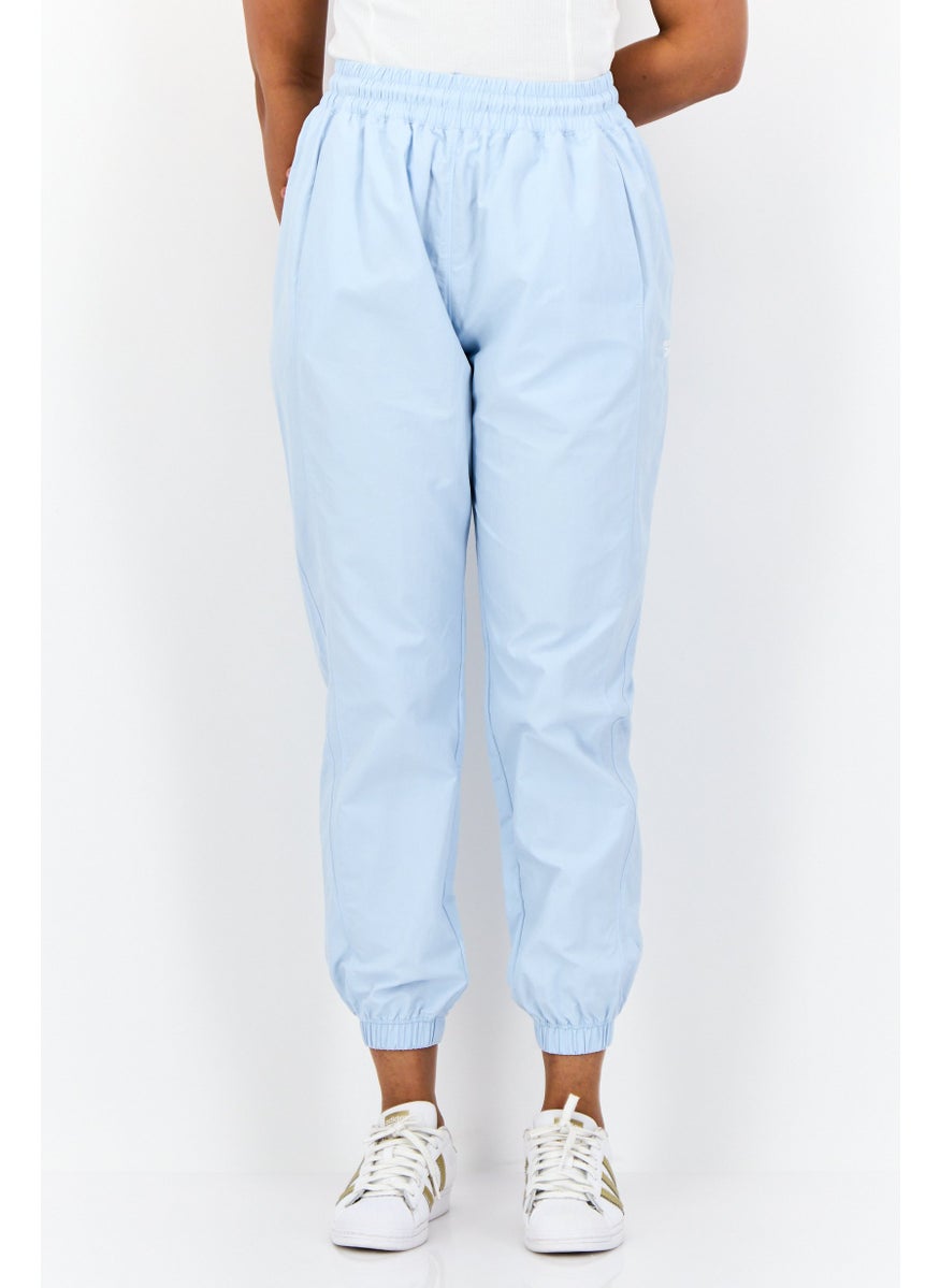 Reebok Women Sportswear Fit Drawstring Training Track Pants, Blue  - Image 1