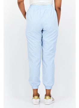 Reebok Women Sportswear Fit Drawstring Training Track Pants, Blue  - Image 3