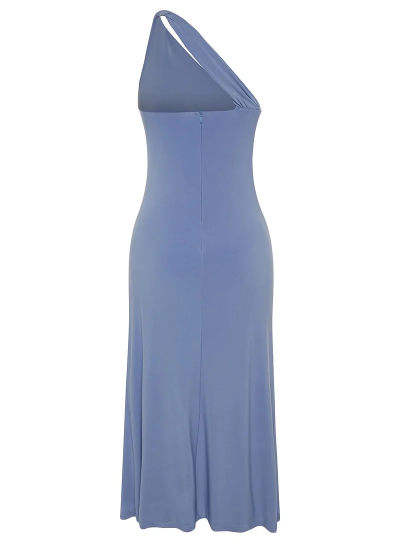 trendyol One Shoulder Knitted Dress