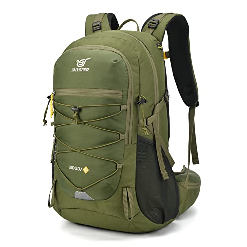 SKYSPER Hiking Backpack for Men Women, 35L Travel Backpack Waterproof Camping Backpack Outdoor Lightweight Daypack - Image 1