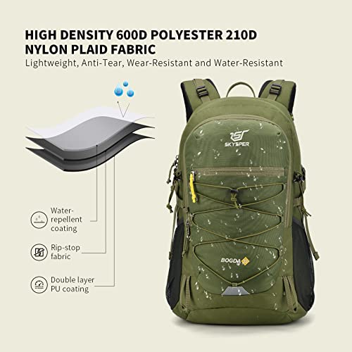 SKYSPER Hiking Backpack for Men Women, 35L Travel Backpack Waterproof Camping Backpack Outdoor Lightweight Daypack - Image 2