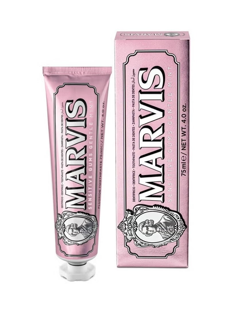 مارفيس معجون أسنان مارفيس للثة الحساسة - تركيبة النعناع اللطيفة 75 مل