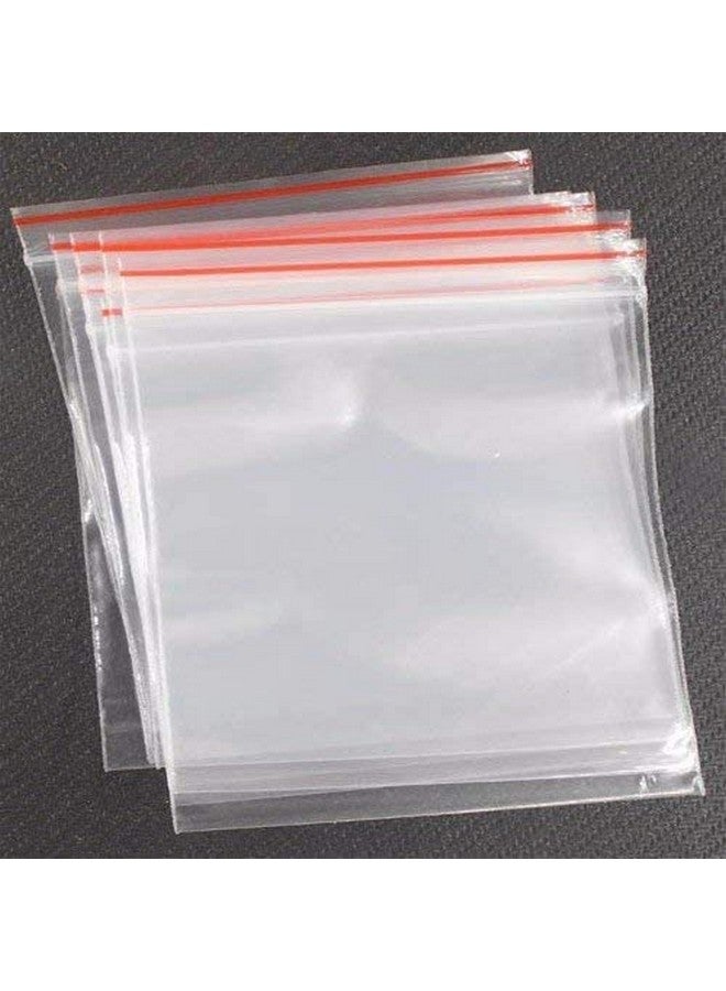 ProKart Premium Ziplock Bags/Pouches For Prasad Bag Storage | Freezer RE-USABLE Zipper Bags | Ziplock Bags For Fridge Storage | Zip lock bags Medium Transparent (2"X 3") (50 Ziplock Pouch) - Image 1