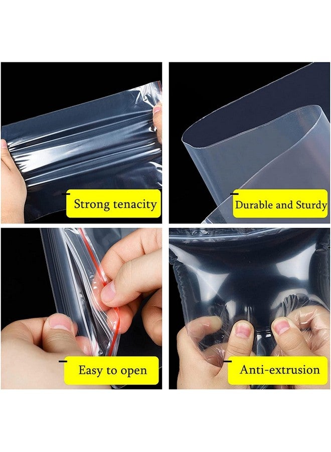 ProKart Premium Ziplock Bags/Pouches For Prasad Bag Storage | Freezer RE-USABLE Zipper Bags | Ziplock Bags For Fridge Storage | Zip lock bags Medium Transparent (2"X 3") (50 Ziplock Pouch) - Image 4