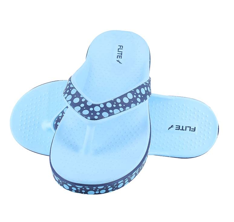 FLITE SLIPPERS For Women FL-2008/Daily Use Flip Flop For Women/Flip Flop for Girls/Bathroom Slippers Size 4K to 8K Anti Slip Technology (Sky-Blue, numeric_6) - Image 3