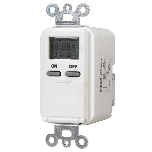 Intermatic EI500WC 7-Day Single-Pole Digital Time Switch, White - Image 4