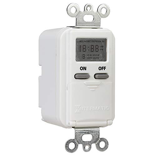 Intermatic EI500WC 7-Day Single-Pole Digital Time Switch, White - Image 3