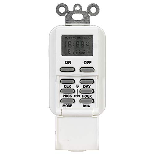 Intermatic EI500WC 7-Day Single-Pole Digital Time Switch, White - Image 5