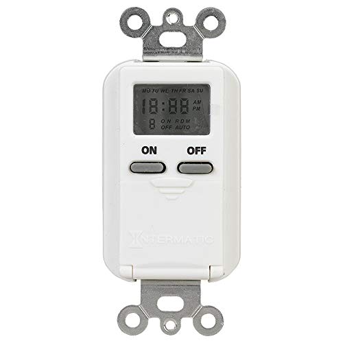 Intermatic EI500WC 7-Day Single-Pole Digital Time Switch, White - Image 2