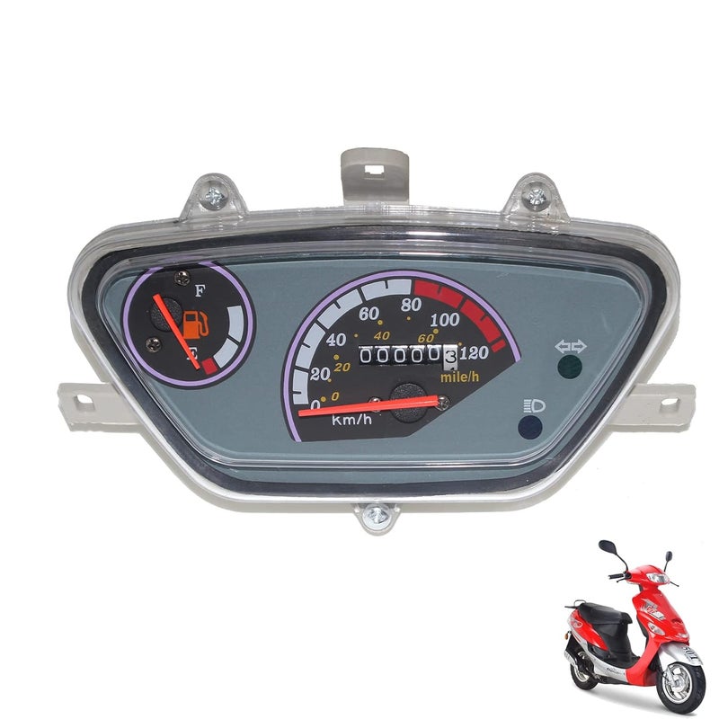 Minho Gas Gauge Motorcycle Speedometer Odometer Tachometer for GY6 Scooter - Image 4