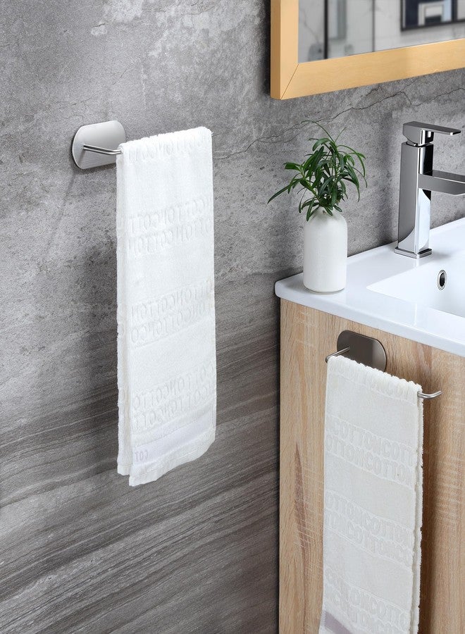 SUNTECH حامل مناشف يد SUNTECH عبوتين، لاصق ذاتي للتثبيت على الحائط، حامل مناشف يد للحمام والمطبخ بدون حفر - Image 2