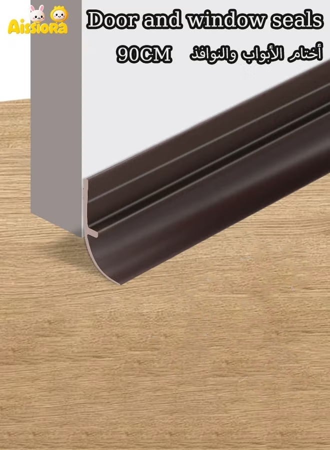 Aissiora Door and window seals, Windproof strips, Soundproofing strip, Self adhesive sealing strip, Isolate cockroaches, For soundproofing and windproofing - Image 1