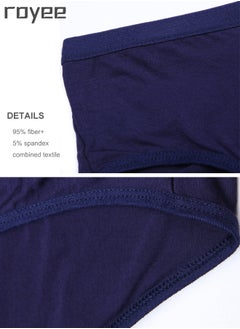 Royee 4 Pcs Men's Modal Underwear, Soft Men Underwear briefs,  High Elasticity Men's Sort Briefs & Trunks (xl-5xl)  - Image 3