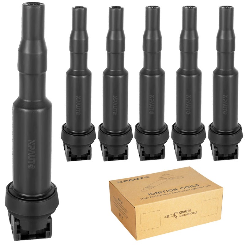 حزمة ملف الإشعال متوافقة مع BMW 328i 335i X3 X5 528i 530i 128i 135i ميني كوبر Z4 550i 650i 750i 30L L6 2002 2003 2004 2005 2006 2007 2008 2009 2010 2012 2013 2014 0221504470