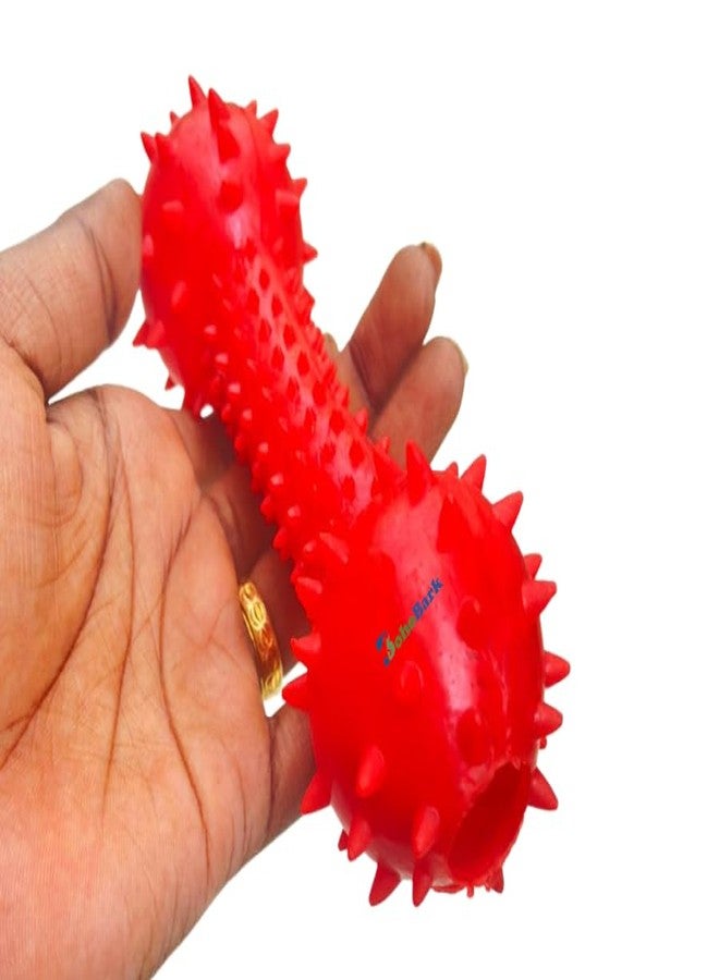 BohoBark Durable Chew Toy Ball+ Doumble + Chicken for Dogs Chewing, Playing, Teething & Training for Small to Medium Dogs & Puppies in one Pack 3 Toys - Image 2