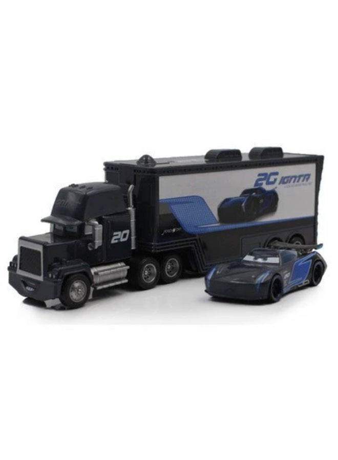general Movie Cars 2 3 Hauler Mack Truck No. 20 - Mr. Mack + Car