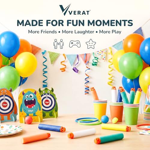 Verat Foam Bullet Dart Bullets for Strike Elite Guns Darts for N-Strike Elite Series Blasters Soft Refill/Nerf Bullets/Nerf Gun Ammo/Foam Blaster (Multicoloured, 50 Pcs) - Image 5