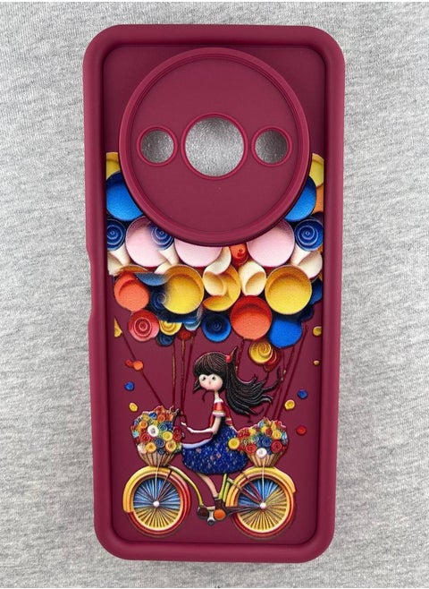 Back Cover Compatible With Phone Xiaomi Redmi A3 - Multi Color 416