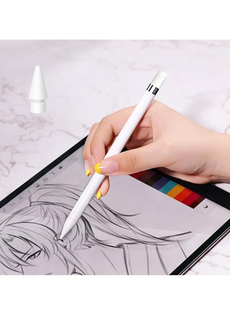 Generic - Charging Adapter Compatible with Apple Pencil 1st, Magnetic Replacement Cap for Apple Pencil, Replacement Tips Compatible with Apple Pencil 1st Generation - Image 1