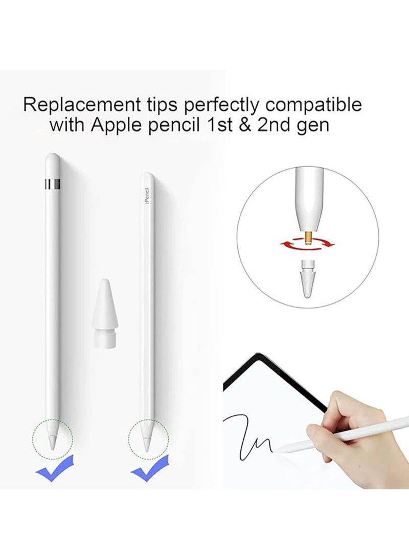 Generic - Charging Adapter Compatible with Apple Pencil 1st, Magnetic Replacement Cap for Apple Pencil, Replacement Tips Compatible with Apple Pencil 1st Generation - Image 1