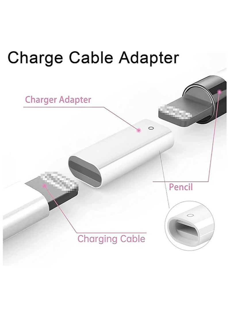 Generic - Charging Adapter Compatible with Apple Pencil 1st, Magnetic Replacement Cap for Apple Pencil, Replacement Tips Compatible with Apple Pencil 1st Generation - Image 1