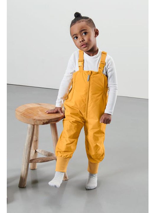 Kids Boy Plain Rain Trouser, Yellow