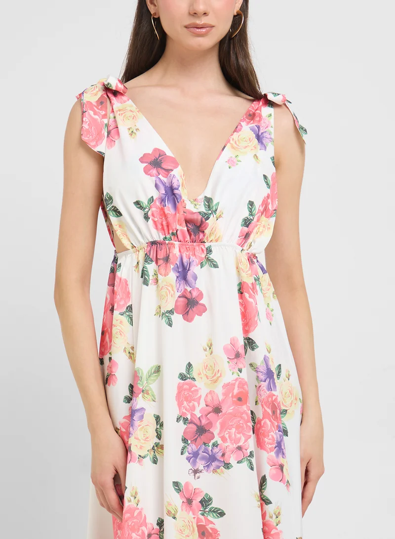 ELLA Floral Print Dress