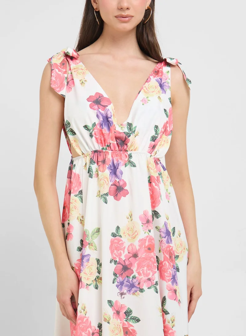 ELLA Floral Print Dress