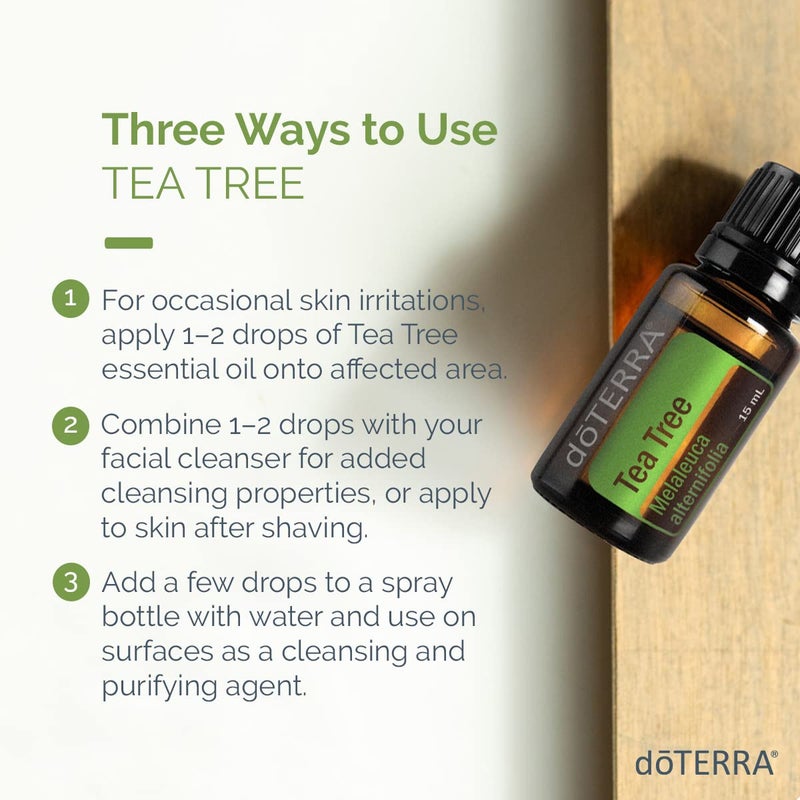 doTERRA Melaleuca (Tea Tree) Essential Oil - 15 mL - Image 1
