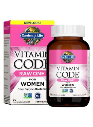 Garden of Life Vitamin Code Raw One Once Daily Multivitamin Capsules, Fruits, Veggies, Probiotics for Womens Health, Vegetarian, Gluten Free, 75 Count - pzsku/Z842B7D719FBB2D99006BZ/45/1751375161/8a35e8a2-b734-4370-81bc-d0836a3ada9b