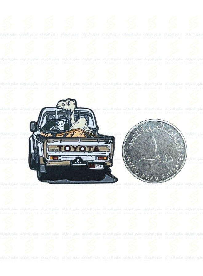 5-Pieces Badge Toyota Land Cruiser Pickup - Image 1