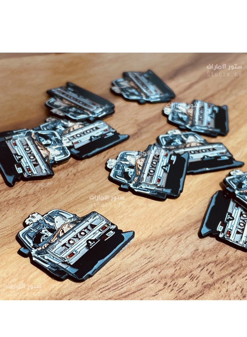 5-Pieces Badge Toyota Land Cruiser Pickup - Image 3