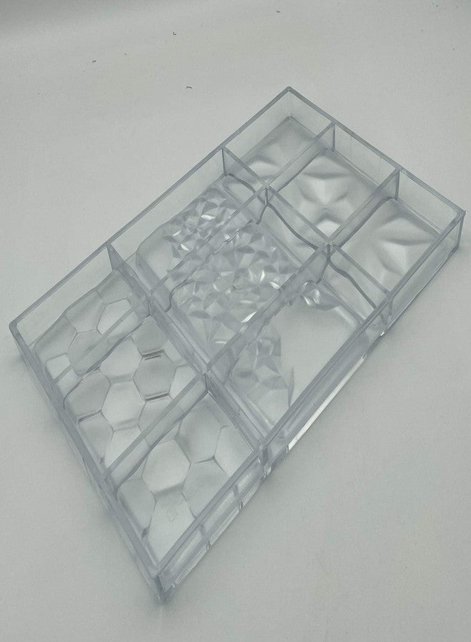 Goldbaking قالب شوكولاتة من البولي كربونات 3 في 1، صينية حلوى كبيرة قابلة للفصل - Image 3