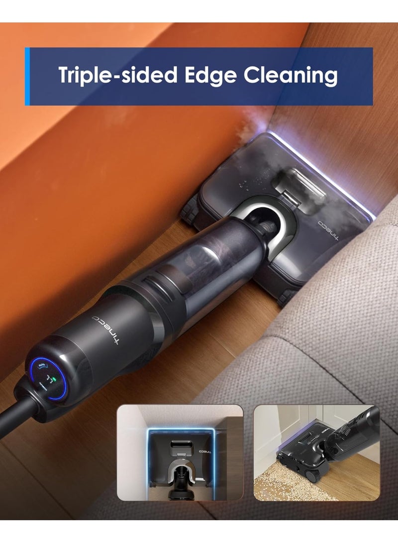 Tineco مكنسة بخارية لاسلكية رطبة وجافة Tineco Floor One S7 Stretch، 320℉ HyperSteam، تصميم مضاد للتشابك، FlashDry للتنظيف الذاتي، مدة تشغيل تصل إلى 75 دقيقة - Image 5