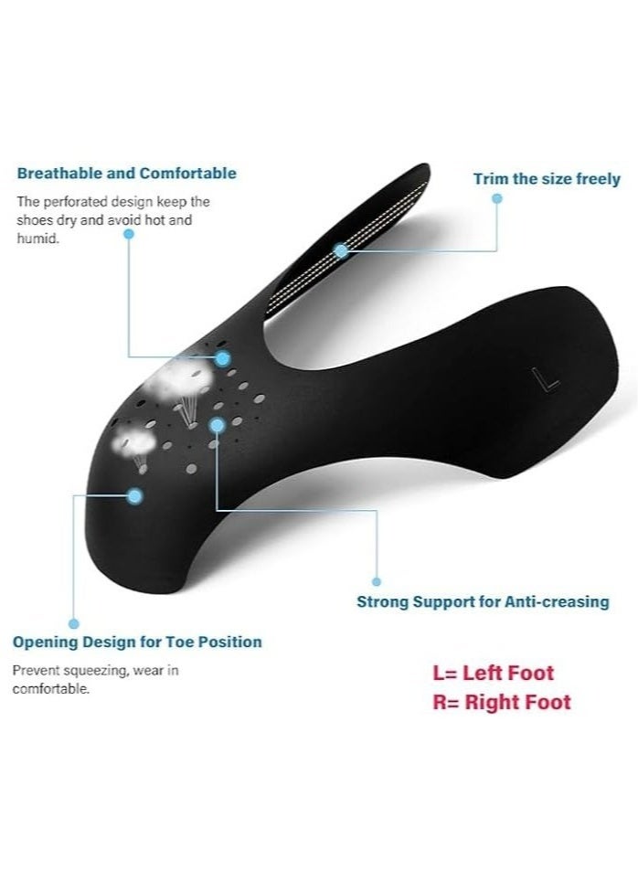 4 Pairs Shoe Creases Protector Shoe Anti Creases Guard to Prevent Sneaker Creases for Men and Women - Image 2