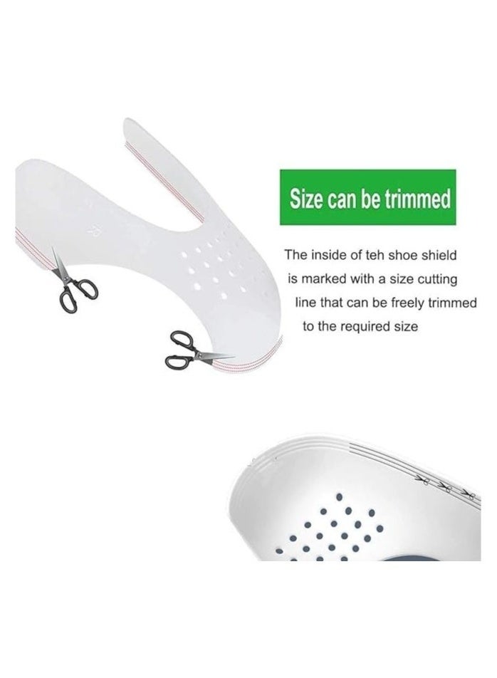 4 Pairs Shoe Creases Protector Shoe Anti Creases Guard to Prevent Sneaker Creases for Men and Women - Image 4