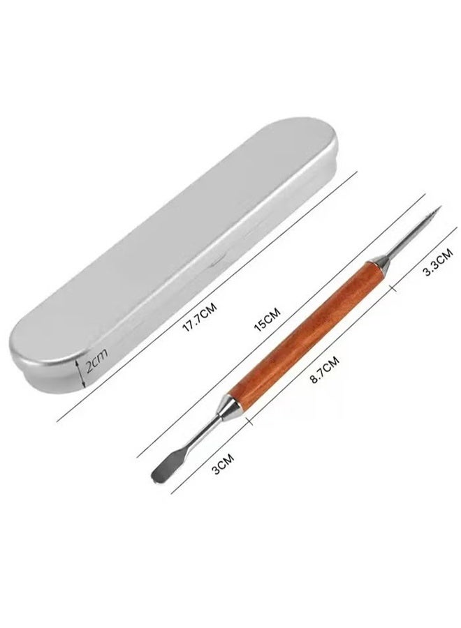 واي جيه أداة فن القهوة اليدوية بالإبرة مع صندوق تخزين - Image 2