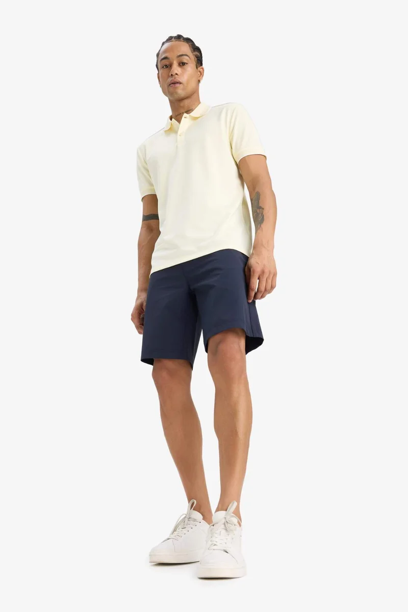 ديفاكتو DeFactoFit Flexible Fabric Standard Fit Woven Shorts