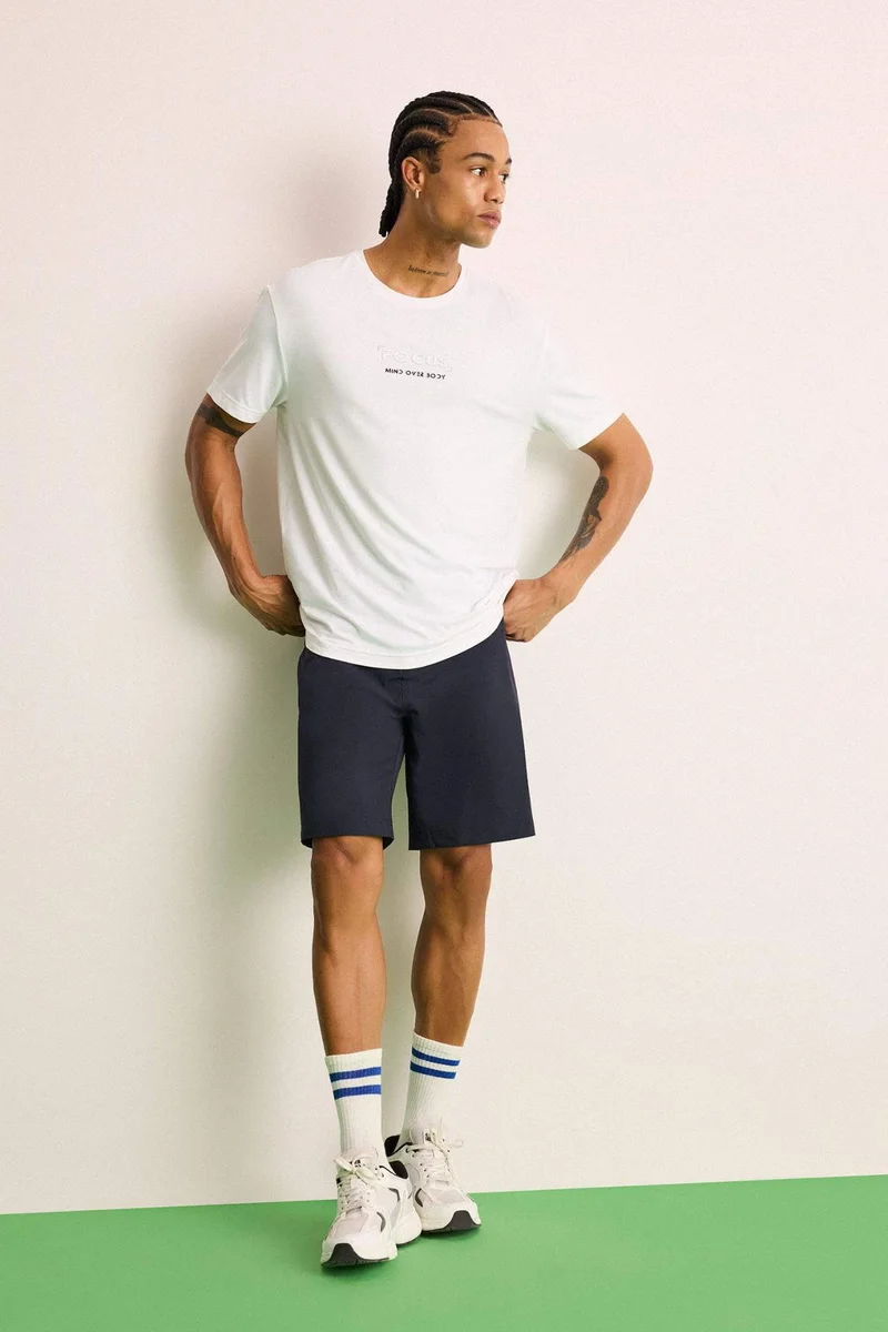 ديفاكتو DeFactoFit Flexible Fabric Standard Fit Woven Shorts