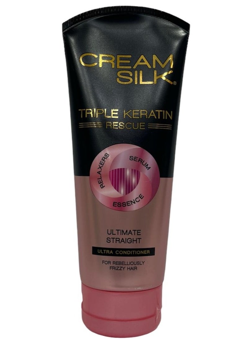 Cream Silk Triple Keratin Ultimate Straight Conditioner 170ml - pzsku/Z842C1FB9ABFA78C09CADZ/45/_/1719471168/b7a43c74-6afc-427a-b031-63f67ef894c8