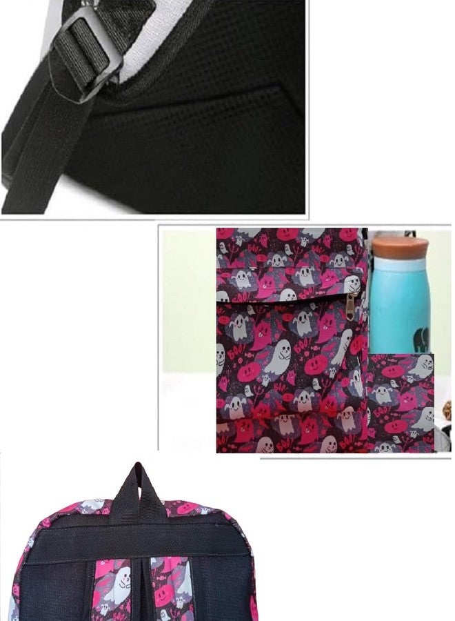 WECROO Casual college and tuition bags for girls,Women,Korean Design travel office Lightweight print Backpacks School Bags - Image 3