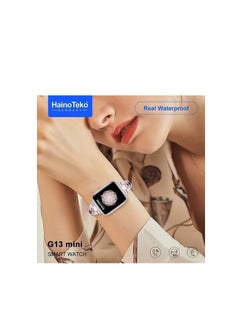 Haino Teko G13 MINI Women's Smart Watch, Water Resistant, Metal Frame, with 3 Different Straps  - Image 4