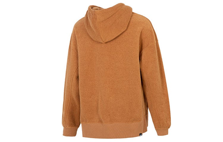 PUMA (WMNS) PUMA Winterized Hoodie 'Brown' - Image 1