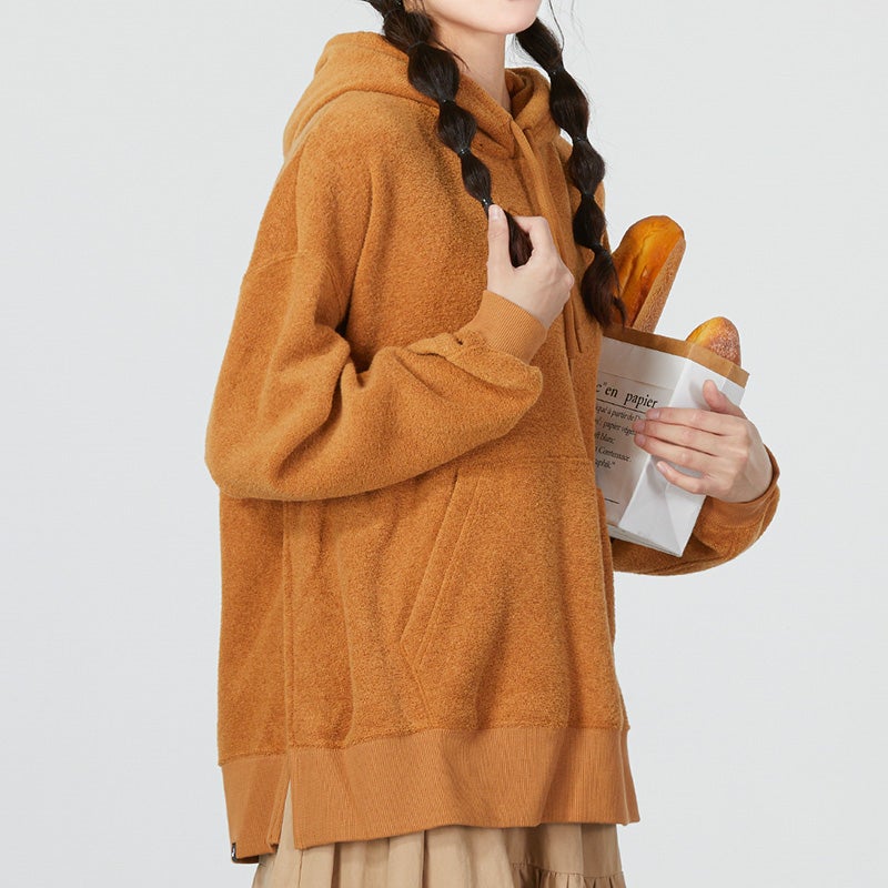 PUMA (WMNS) PUMA Winterized Hoodie 'Brown' - Image 4