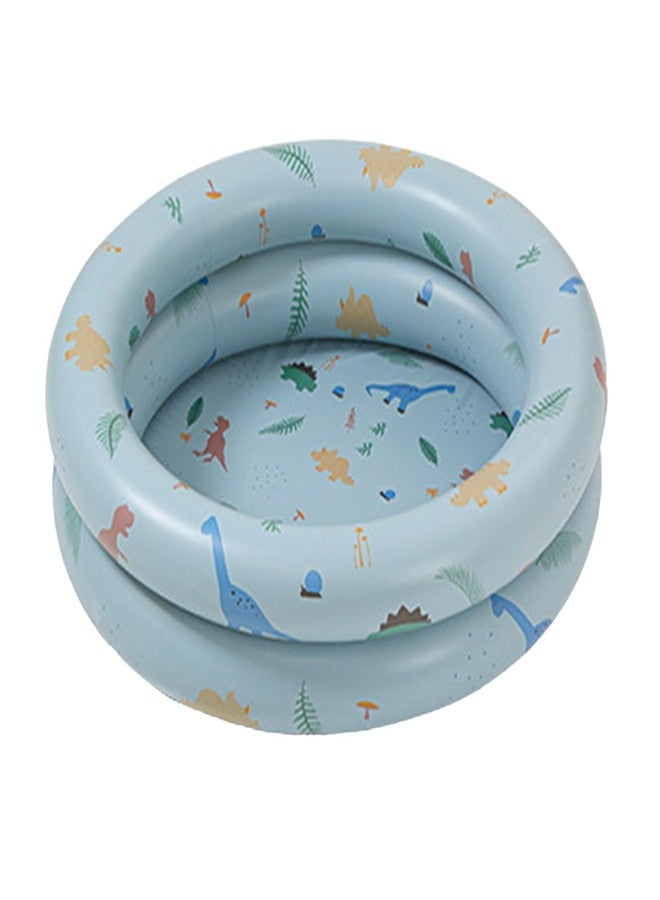 JAOCDOEN Inflatable Pool Baby Retro Blow Up Swimming Pool Family Cute Thickened Water Pool (Type 2) - Image 1