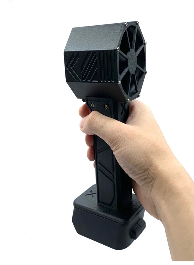 Handheld Ducted Turbofan 50mm Brushless Motor Jet Fan 1000g Thrust Car Washer 700W High Power Blower Keyboard Cleaning Tool Compatible with Dewalt/Makita 16.8V-21V Battery Optional - Image 4